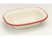Victor Enamel Oblong Pie Dish 18cm (7")	